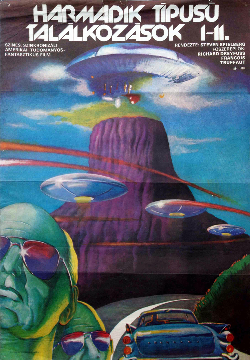 Illustration for article titled Stoned Polish E.T. and twenty more insane old European movie posters